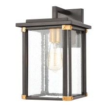 Atlas Lighting OL11381-BK - Vincentown 14'' High 1-Light Outdoor Sconce - Matte Black