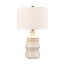 Atlas Lighting PL11051-CR - Dorin 25.5'' High 1-Light Table Lamp - White Glazed