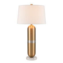 Atlas Lighting PL11092-BS - Pill 34'' High 1-Light Table Lamp - Aged Brass