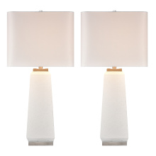 Atlas Lighting PL11187-WHS - Luke 34.5'' High 1-Light Table Lamp - Set of 2 White