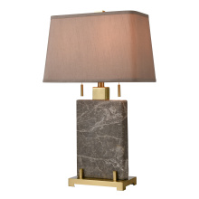 Atlas Lighting PL11237-GY - Windsor 27'' High 2-Light Table Lamp - Honey Brass