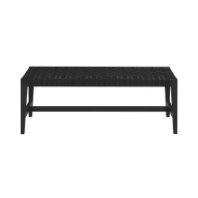 Atlas Lighting SE11010-01 - Causeway Bench - Ebony