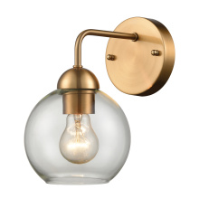 Atlas Lighting WL11025-GD - Astoria 9.5'' High 1-Light Sconce - Satin Gold