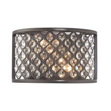 Atlas Lighting WL11083-BZ - Genevieve 6'' High 2-Light Sconce - Oil Rubbed Bronze