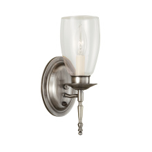 Atlas Lighting WL11101-SV - Legacy 11.5'' High 1-Light Sconce - Pewter