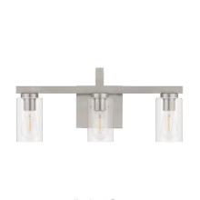 Atlas Lighting WL11369-NK - Melina 22'' Wide 3-Light Vanity Light - Brushed Nickel