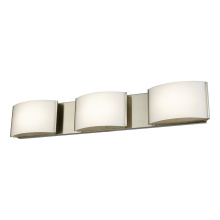 Atlas Lighting WL11391-NK - Pandora 25.25'' Wide 3-Light Vanity Light - Satin Nickel