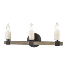Atlas Lighting WL11451-BK - Stone Manor 21'' Wide 3-Light Vanity Light - Matte Black