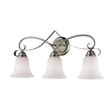 Atlas Lighting WL11538-NK - Brighton 24'' Wide 3-Light Vanity Light - Brushed Nickel