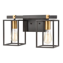 Atlas Lighting WL11570-BK - Cloe 16'' Wide 2-Light Vanity Light - Matte Black
