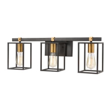 Atlas Lighting WL11571-BK - Cloe 26'' Wide 3-Light Vanity Light - Matte Black