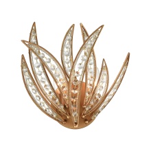 Atlas Lighting WL11669-GD - Naples 13'' High 2-Light Sconce - Matte Gold