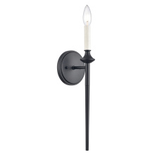 Atlas Lighting WL11698-BK - Solomon 16.75'' High 1-Light Sconce - Matte Black