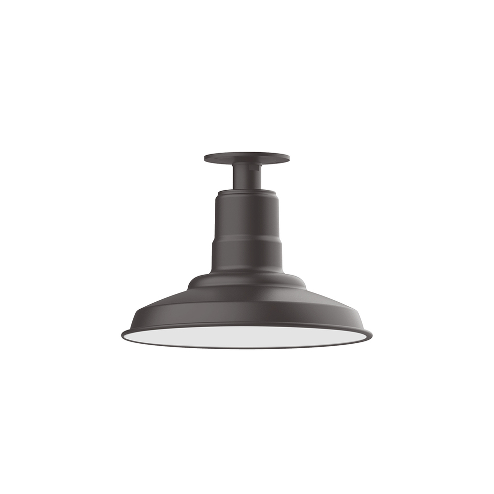 Warehouse 12" flush mount