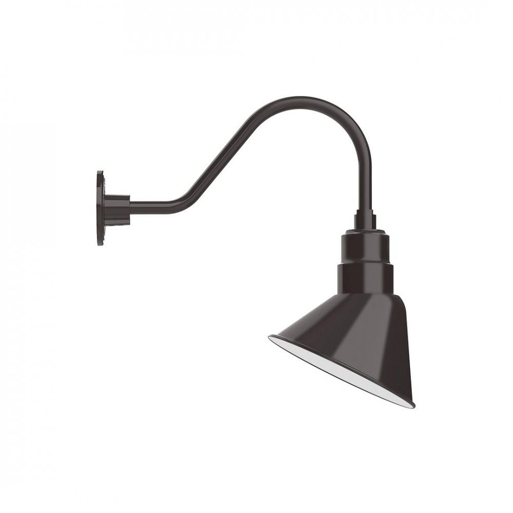 Angle 10" LED Gooseneck Wall light