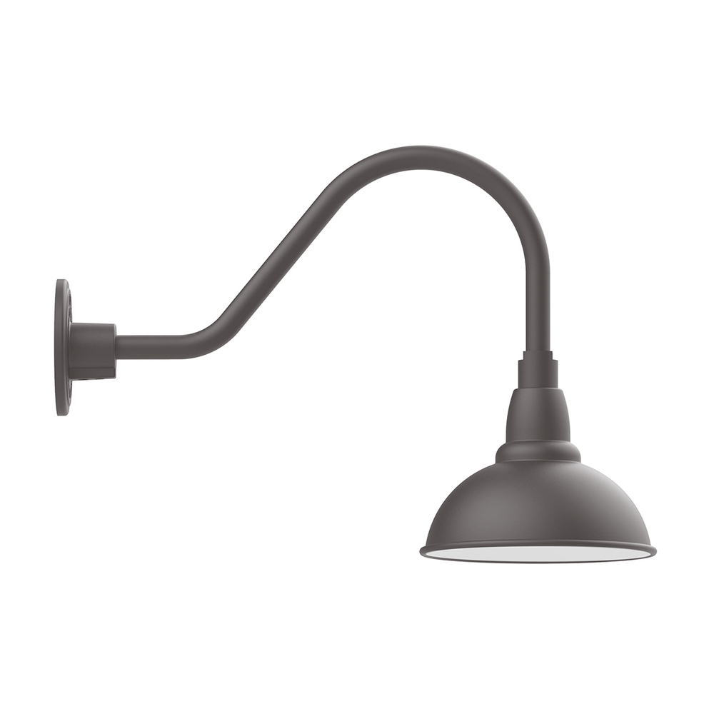 Cafe 8" gooseneck wall light