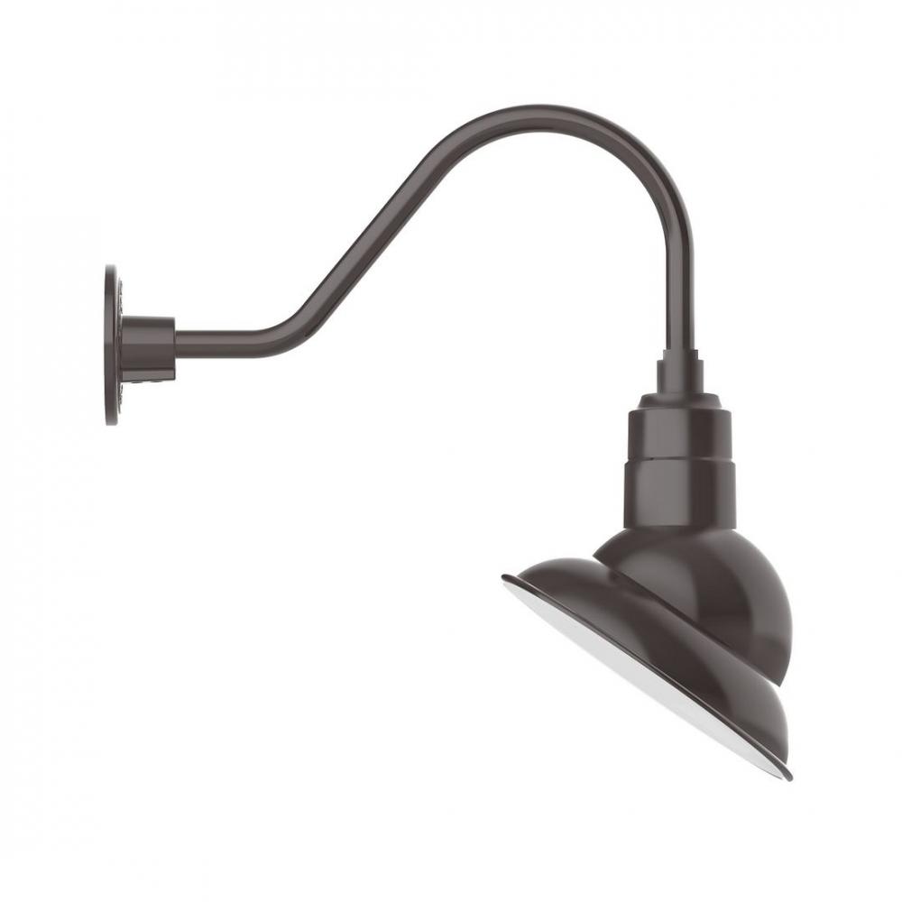 Emblem 10" LED Gooseneck Wall light