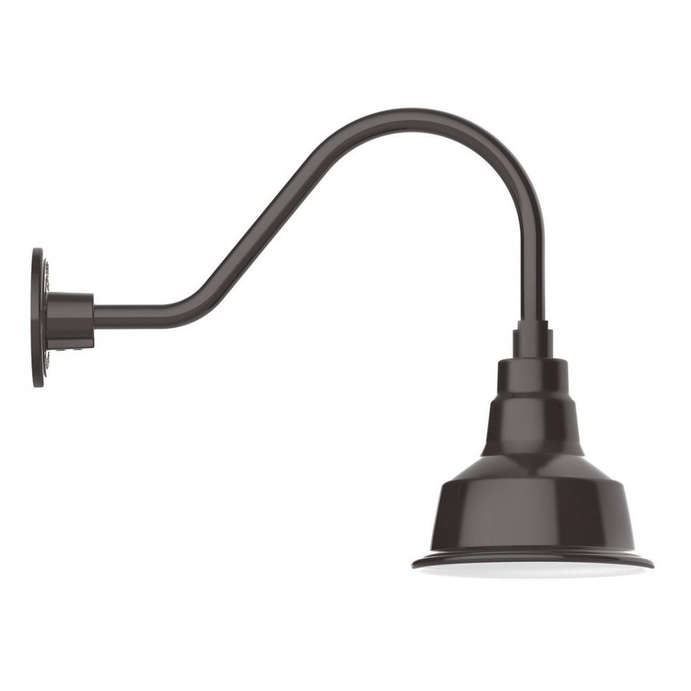 Warehouse 8" LED Gooseneck Wall light