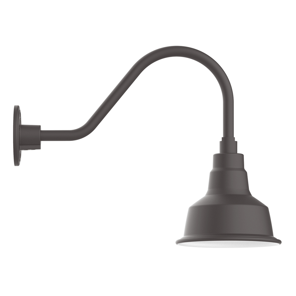 Warehouse 8" gooseneck wall light