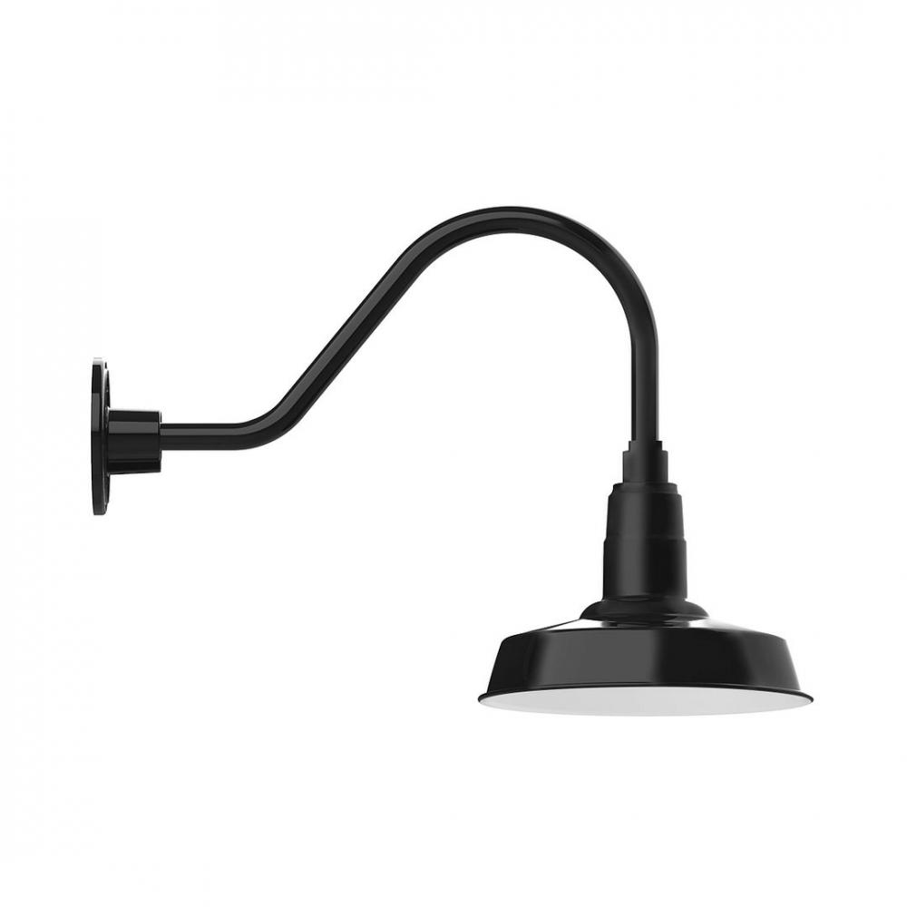 Warehouse 10" LED Gooseneck Wall light