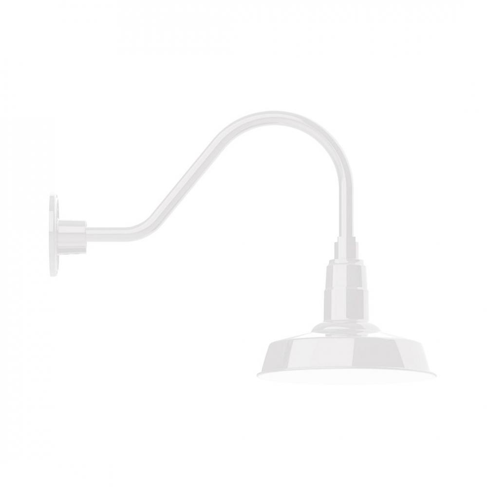 Warehouse 10" LED Gooseneck Wall light