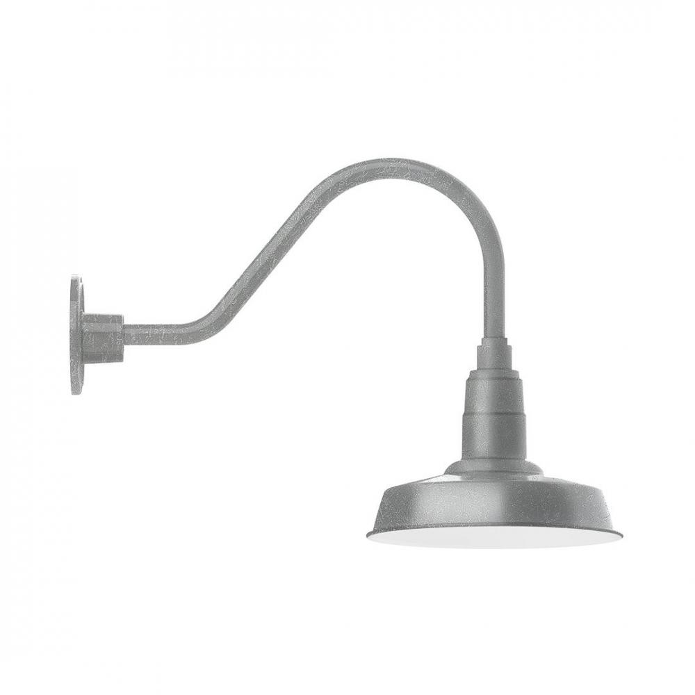 Warehouse 10" LED Gooseneck Wall light