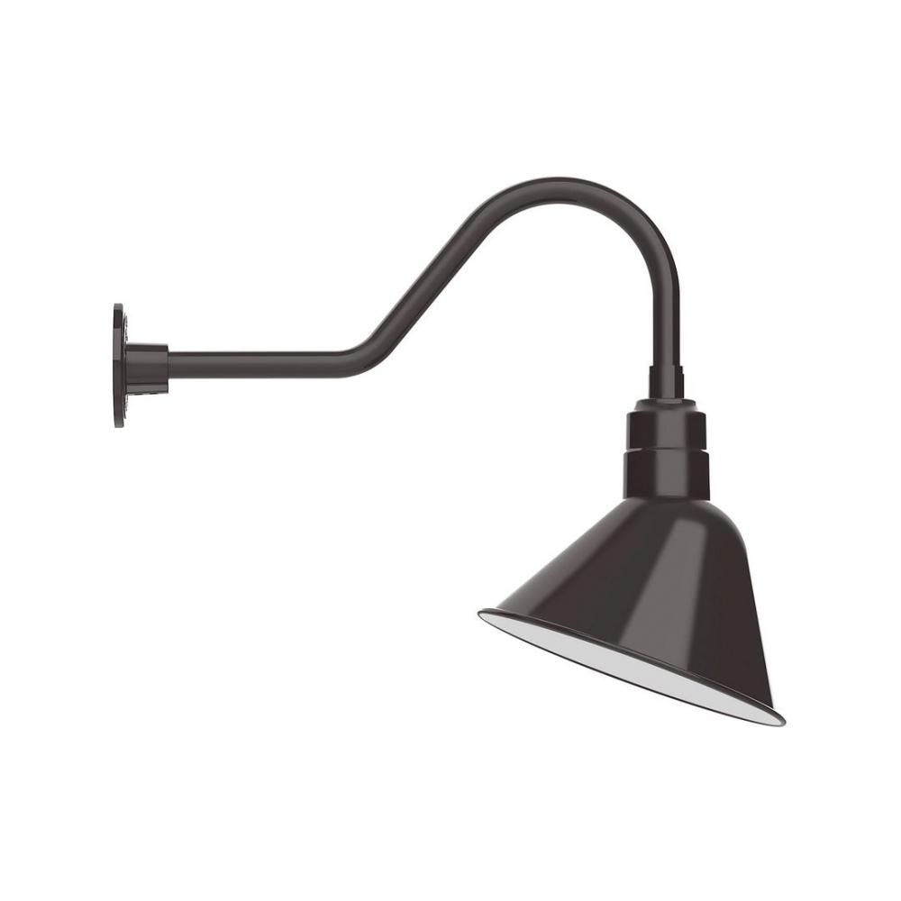 Angle 12" LED Gooseneck Wall light