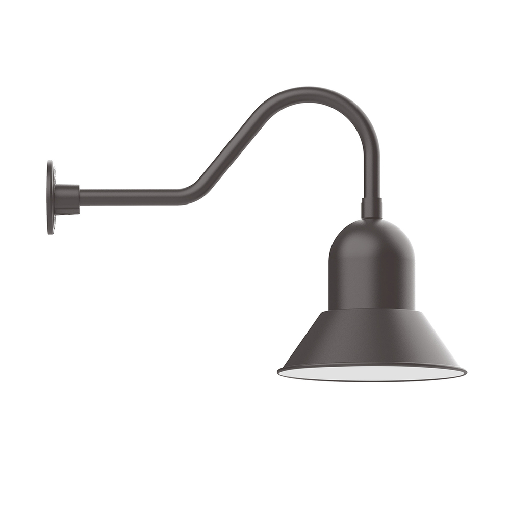 Prima 12" gooseneck wall light