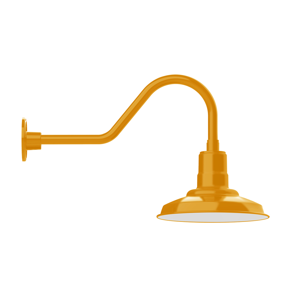 Warehouse 12" gooseneck wall light