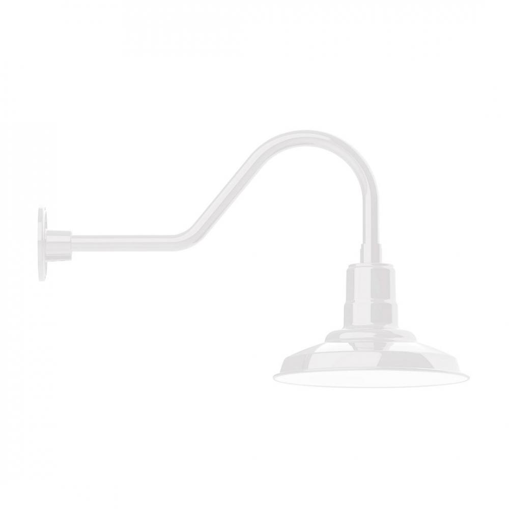 Warehouse 12" LED Gooseneck Wall light