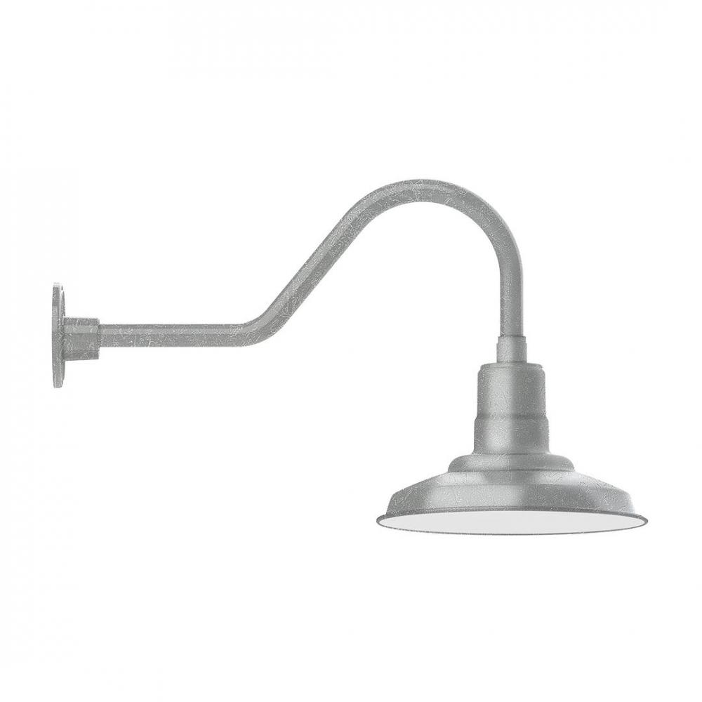 Warehouse 12" LED Gooseneck Wall light