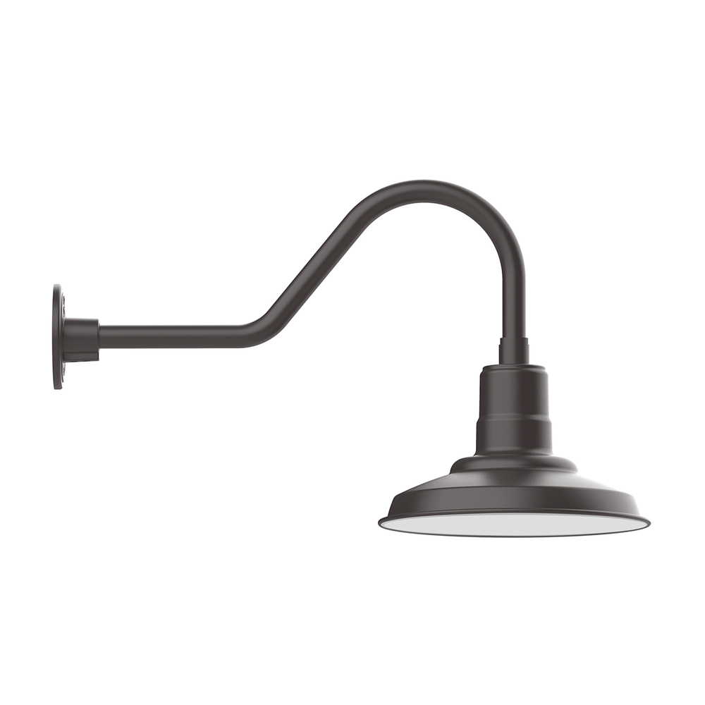 Warehouse 12" gooseneck wall light