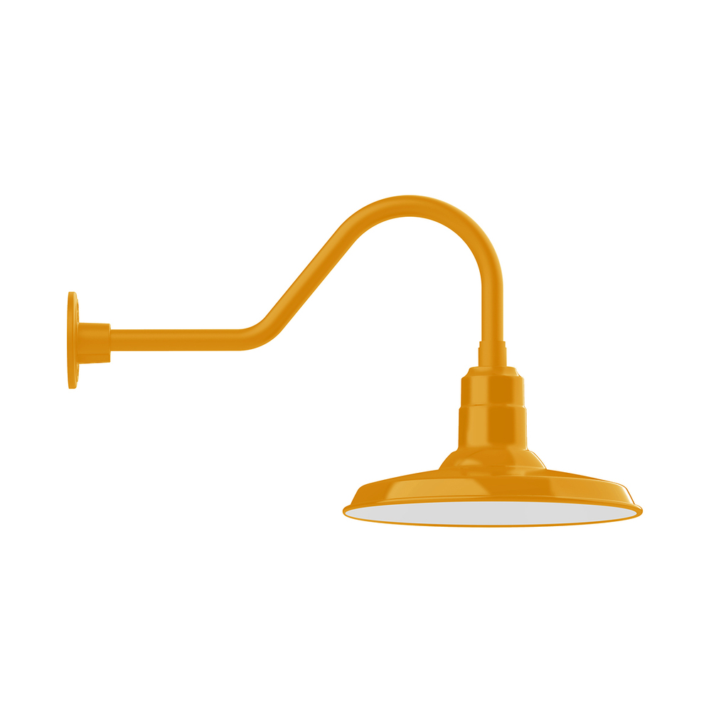 Warehouse 14" gooseneck wall light