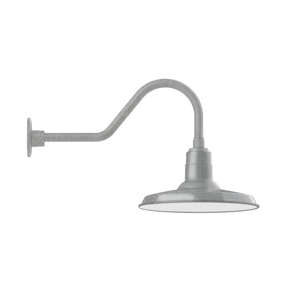 Warehouse 14" LED Gooseneck Wall light