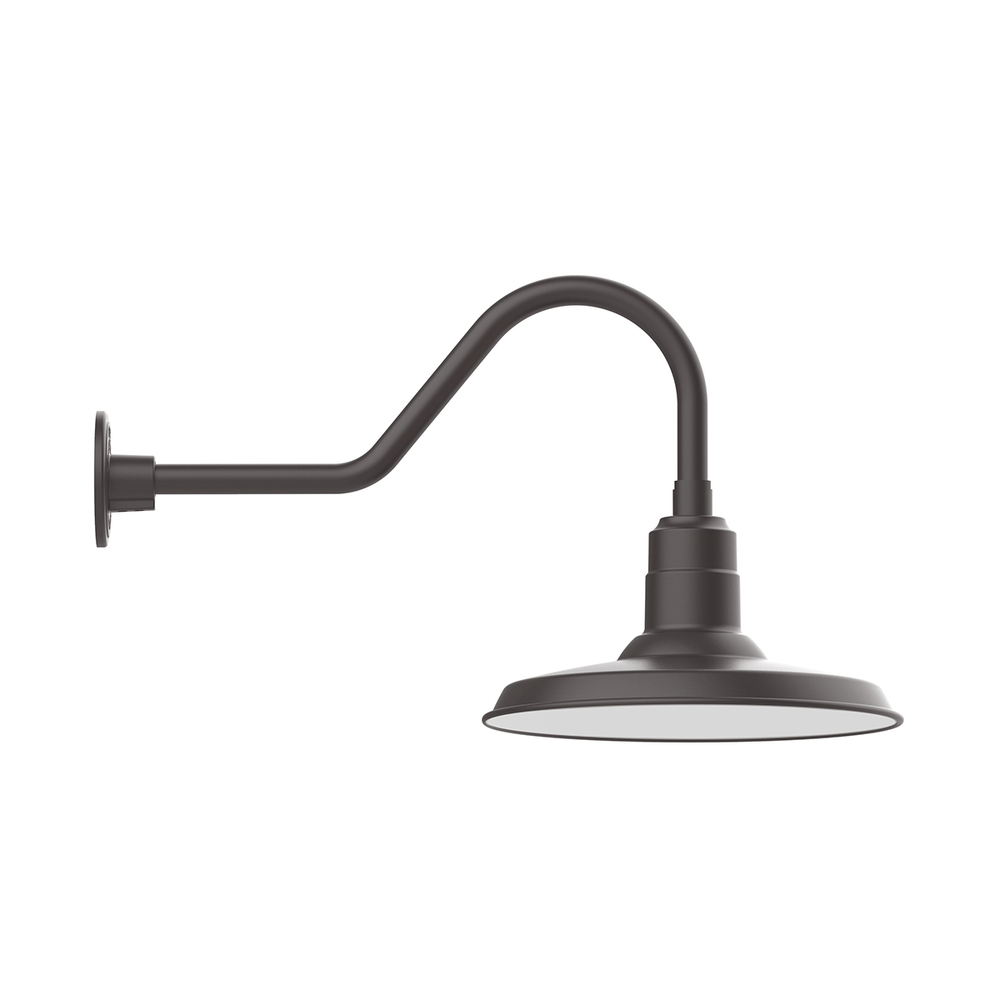 Warehouse 14" gooseneck wall light