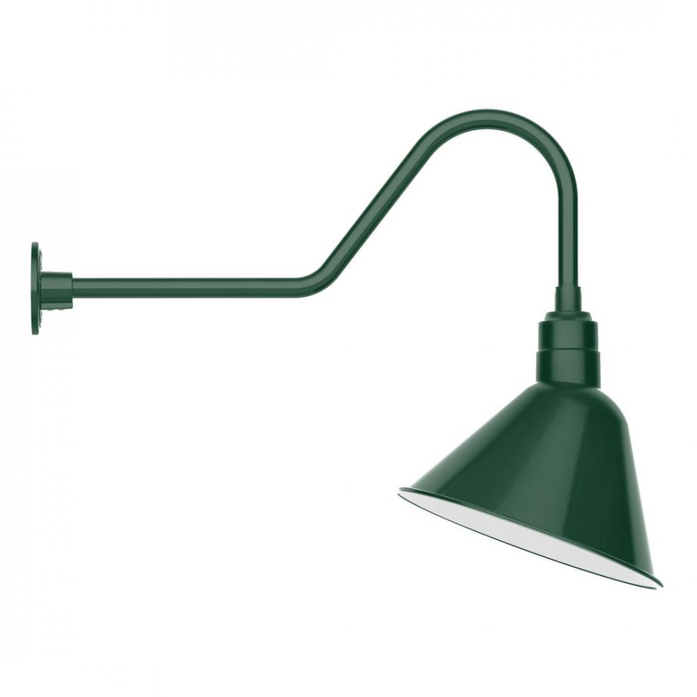 Angle 14" LED Gooseneck Wall light