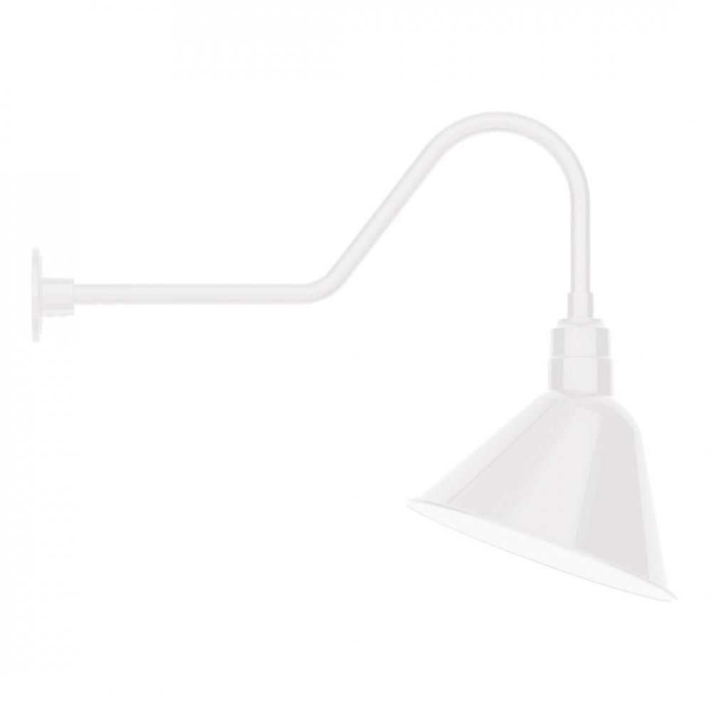 Angle 14" LED Gooseneck Wall light