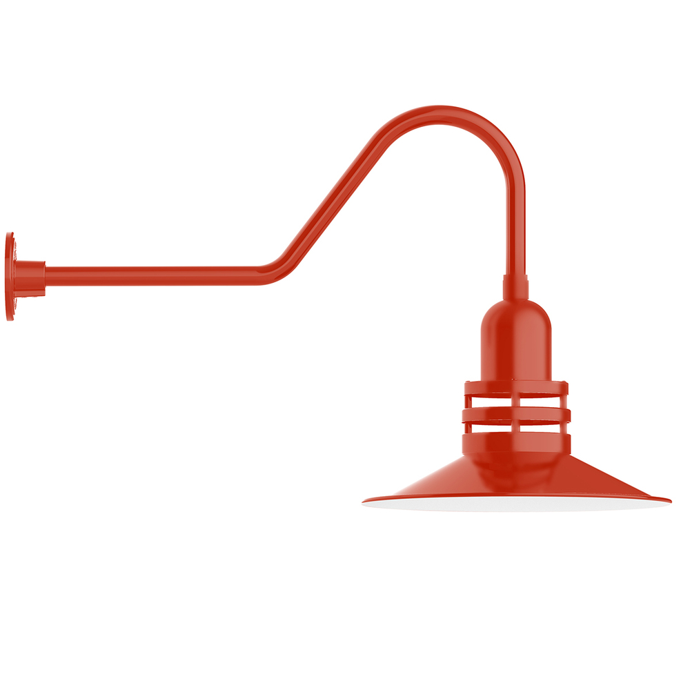 Atomic 16" gooseneck wall light