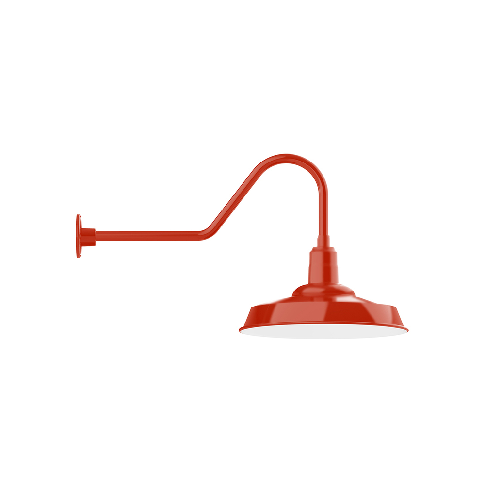 Warehouse 18" gooseneck wall light