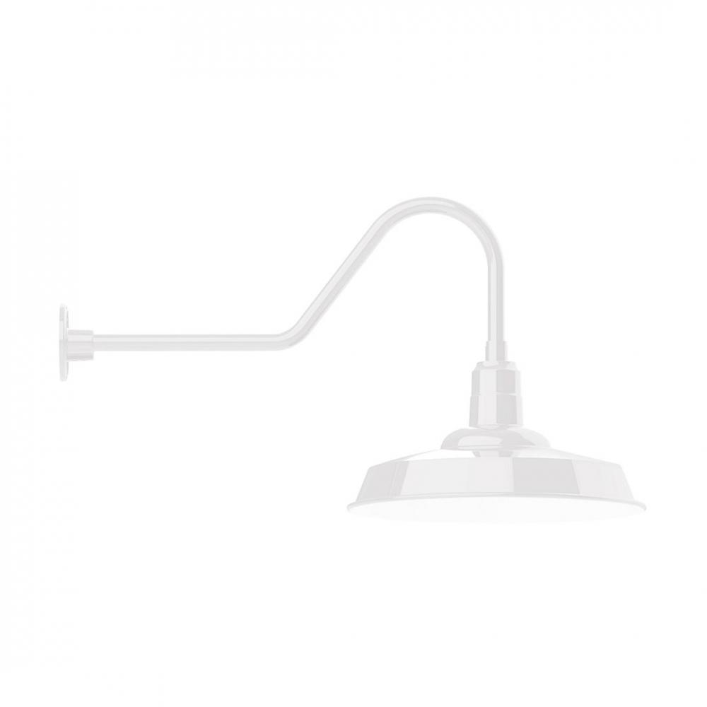 Warehouse 18" LED Gooseneck Wall light