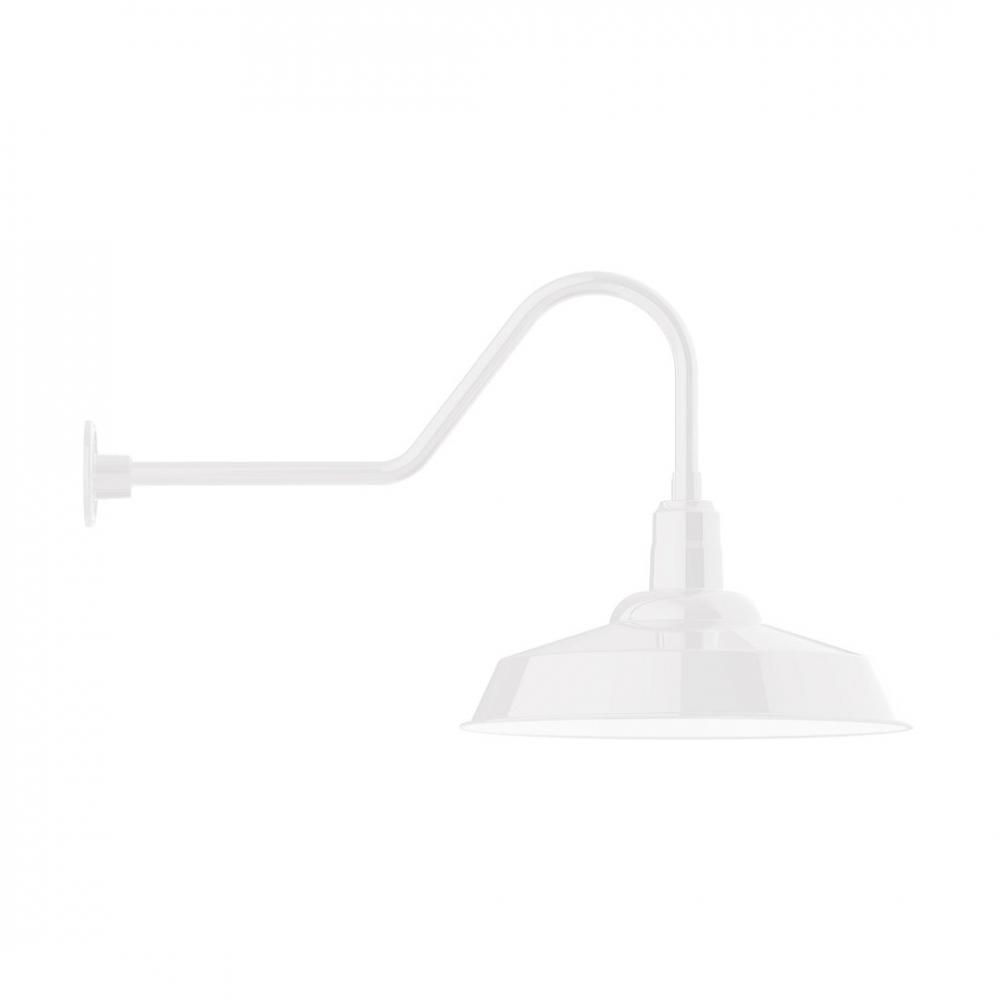 Warehouse 20" LED Gooseneck Wall light