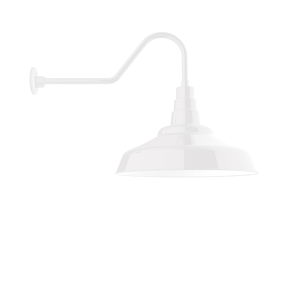 Warehouse 24" gooseneck wall light