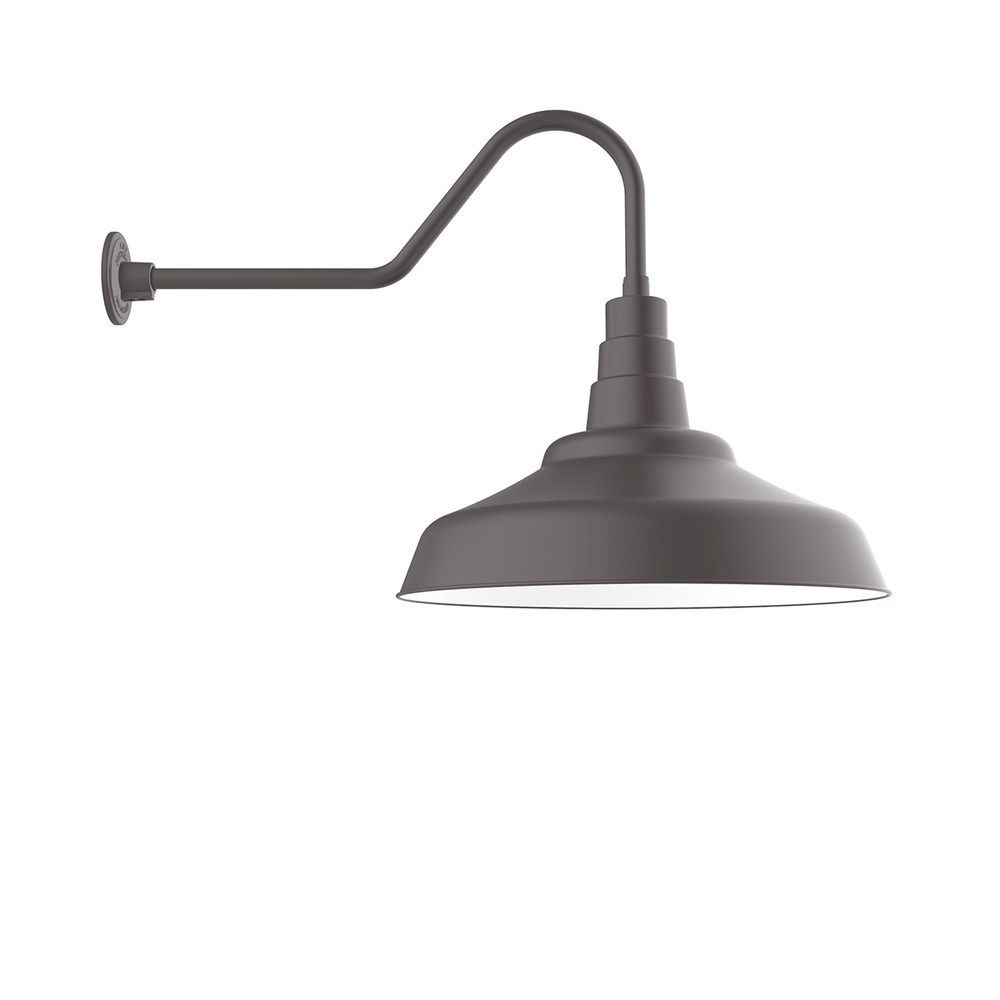 Warehouse 24" gooseneck wall light