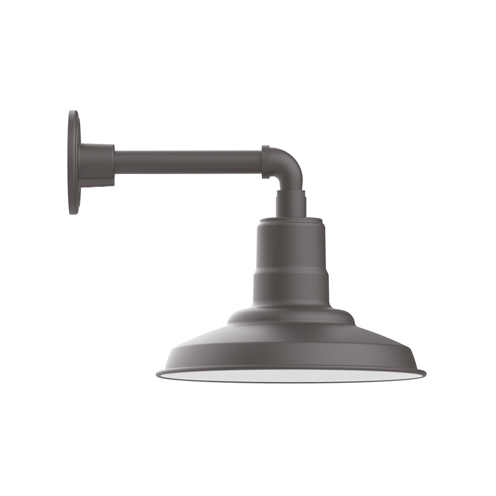 Warehouse 12" Straight Arm wall light