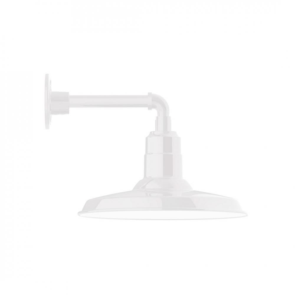 Warehouse 14" LED Straight Arm Wall light
