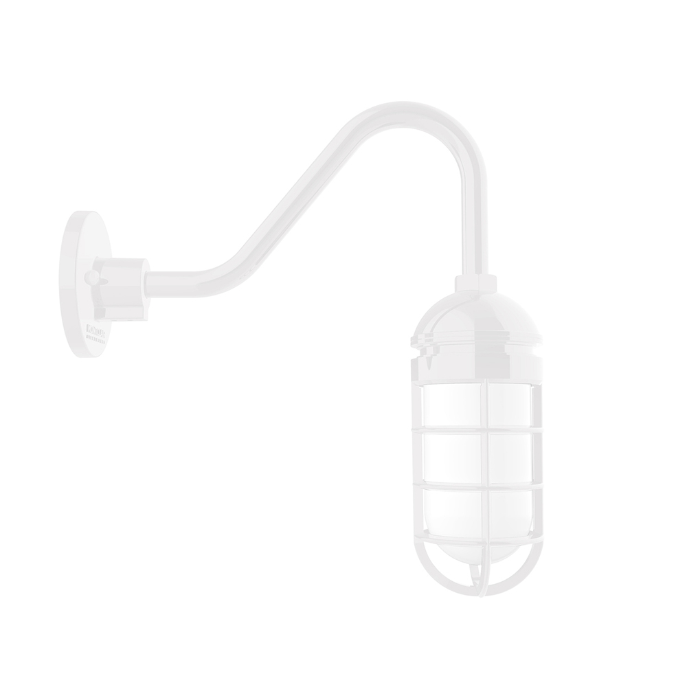 Vaportite Gooseneck Wall Light