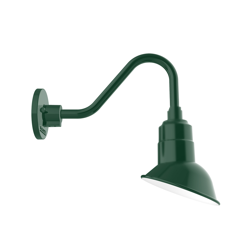Angle 7 inch Gooseneck Wall Light