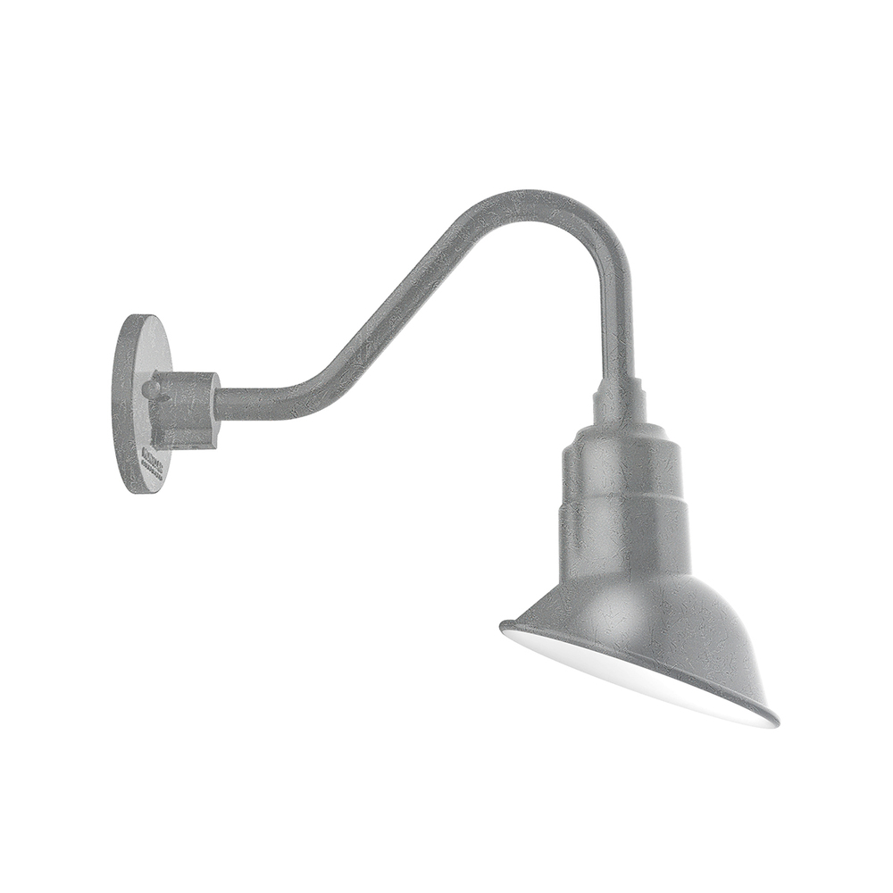 Angle 7 inch Gooseneck Wall Light