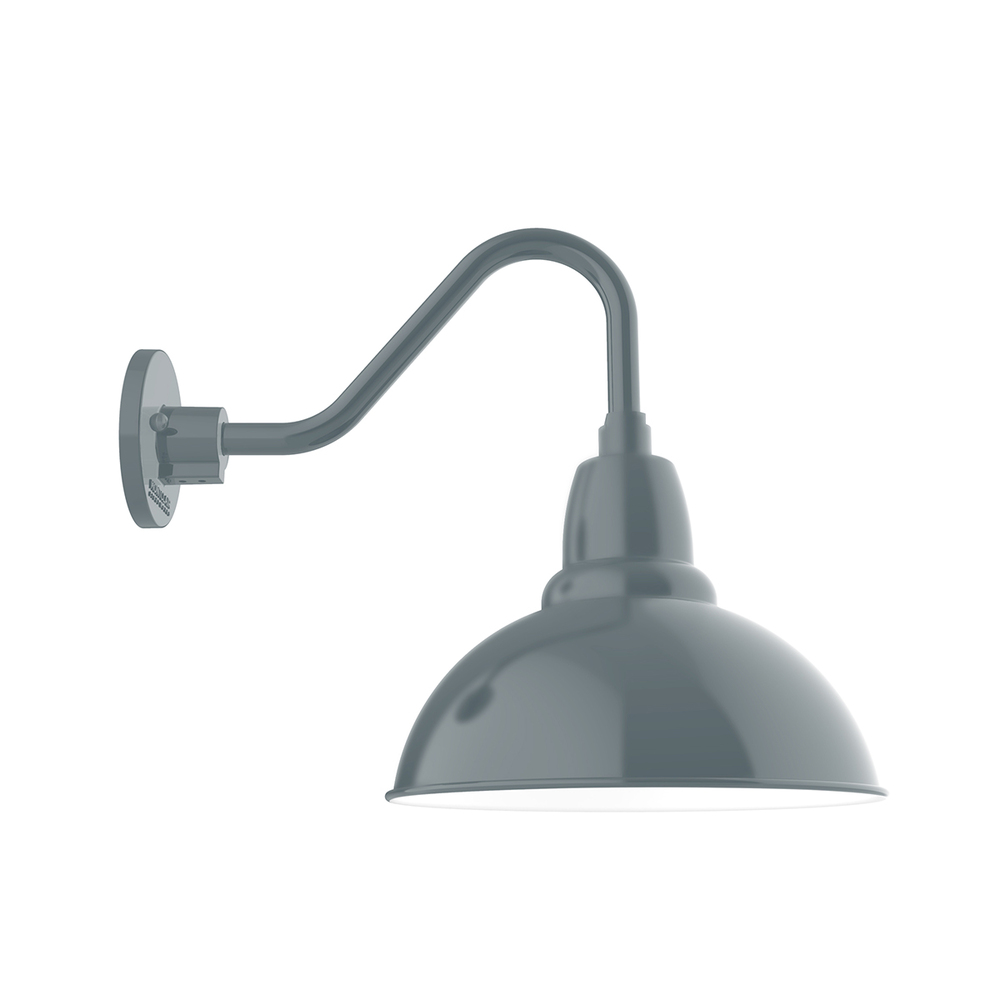 Cafe 12 inch Gooseneck Wall Light