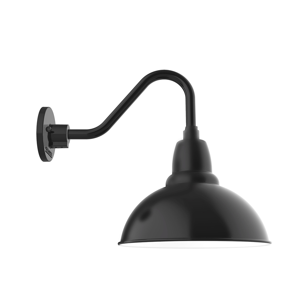 Cafe 12 inch LED Gooseneck Wall Light